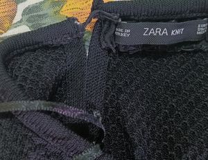 Zara Basic Black Top