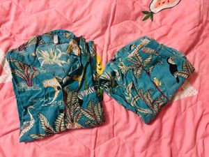 Nightsuit Animal Print Trendy
