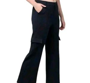 Wide Leg Denim Pants