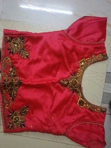 Embroidered Sari Blouse