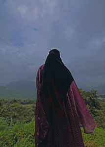 Designer Cape Abaya Bhurqa