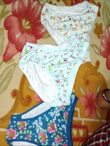 Floral Print Bralette Set - Size Small