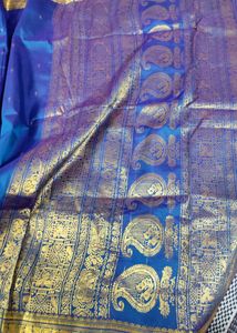 Dual Shade Pure Apoorva Pattu Silk Saree