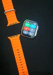 Unisex smartwatch T800 ultra watch.orange colour