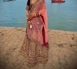 Velvet Heavy Lehenga