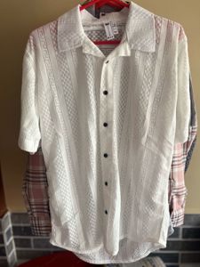 Pink Patterned Shirt
