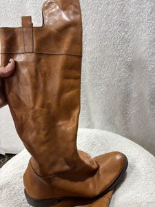 Brown Leather Boots