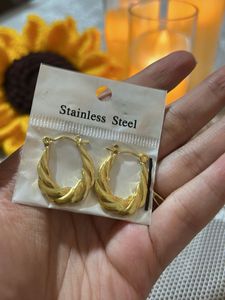 Gold Hoop Earrings