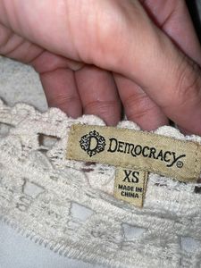 Imported Korean Lace Detail Blouse