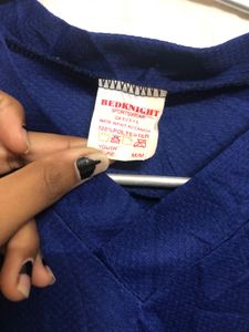 Redknight Blue Long Sleeve Jersey