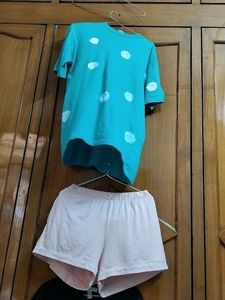 Combo Of Three Pure Cotton Top N Short