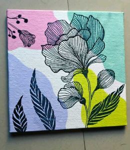 Floral Canvas Artwork