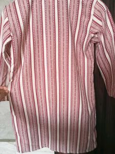 Striped Print Top