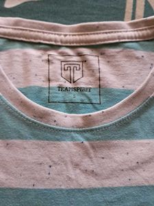 Teamspirit STRIPED Tshirt Size S
