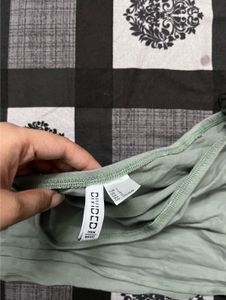 New H&amp;m Bandeau Olive Tube Top