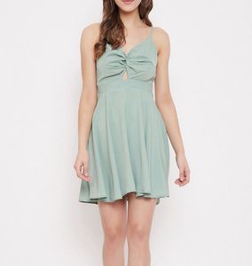Cute Knotted Back Dress