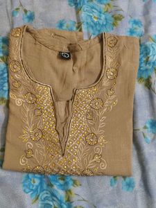 Elegant Embroidered Kurta