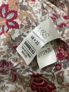 Marks &amp; Spnecer Floral Shirt For Women