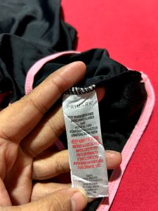 Black &amp; Pink One-Piece Swimsuit (11–12 Years)