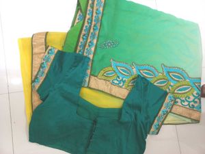 Set Of 3 Combo Medium Wear Sarees