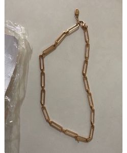 Zara Paper Clip Necklace