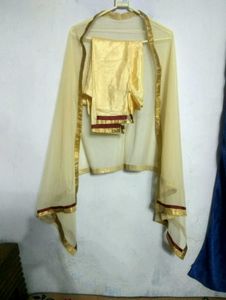 Elegant Embroidered Anarkali Set