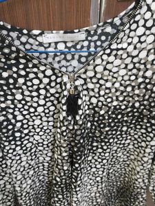 Plus Size Floral Print Top