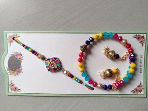 Rakhi For Brother and Bhabhi I Couple Lumba