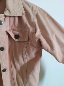 Pink Denim Jacket