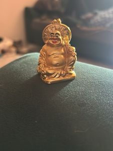 Golden Buddha Figurine