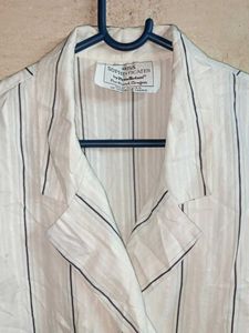 Women&#39;s Summer Fashion Shirt Top Stripped