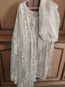 Nude Colour Complete Pakistani Salwar Suit