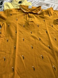 Zara Mustard T-shirt