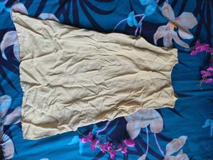Embroidered Beige Kurti