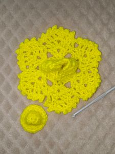 Yellow 1 No Kanha Ji Dress With Cap