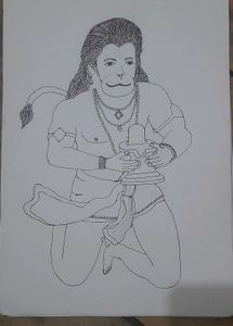 Hanuman Drawing