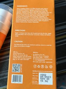 conscious chemist vitamin c serum