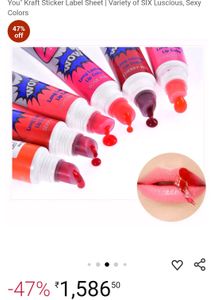 Lip Color (6 pieces) !