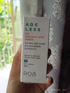 ROA Skincare Ageless Serum Sealed Pack