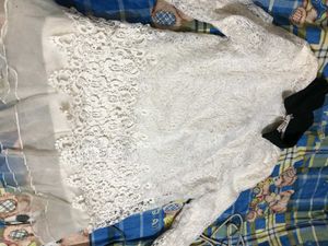 Pretty While Lace Dress