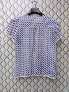 New With Tag Korean Vintage Cute Dotted Top