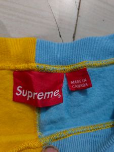 Supreme FW18 Split Crewneck Sweatshirt Size XL