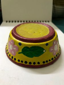 Combo Of 6 Mud  Bowls , Plates , Chutney Bowl