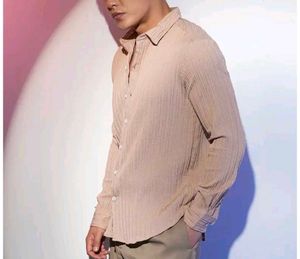 Biege Shirt For Men