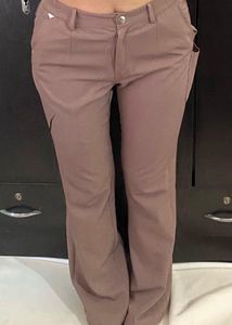 Brown Casual Pants