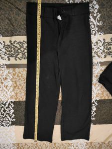 Black Pants Combo- Straight And Flared