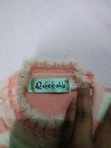 Woolen Baby Girl Clothing Set