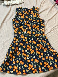 Printed Skater Dress