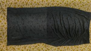 Elegant Navy Blue Midi Skirt New Year Sale❗❗❗