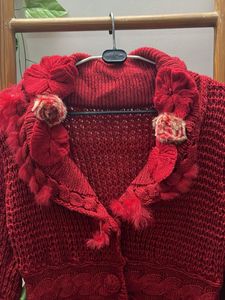 Red Comfortable Dress